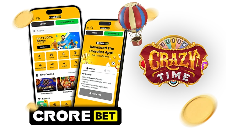Start Playing Crazy Time at Glory Casino